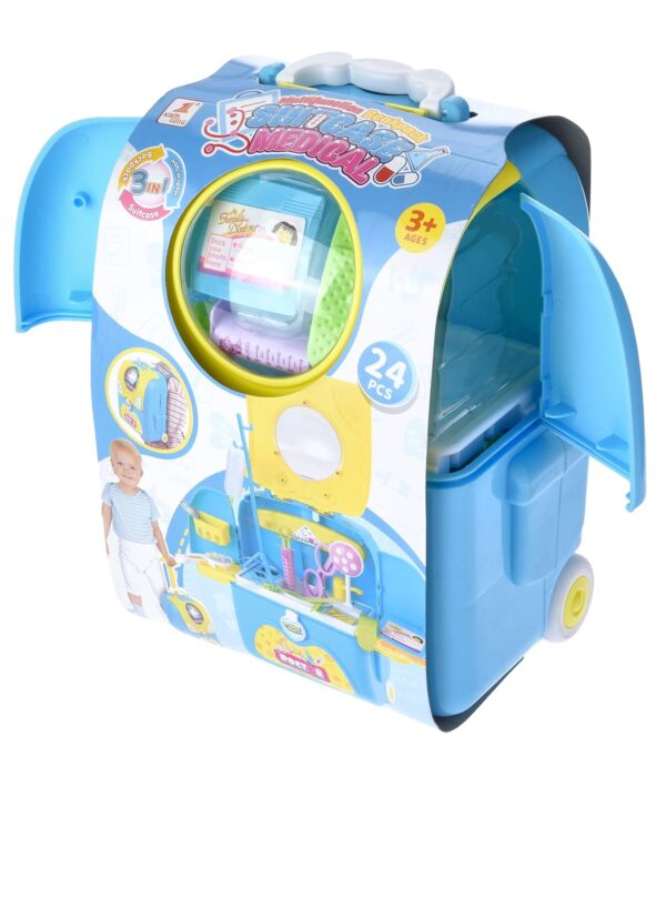 KIDS LUGGAGE BAG MEDICAL SET 3IN1 534A-1