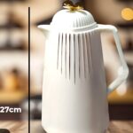 VACCUM FLASK WITH PINK GLASS 1.0L BH1126