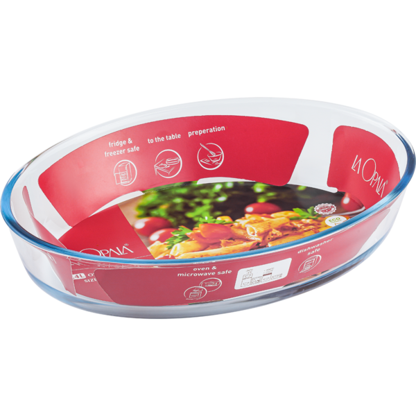OVAL GLASS BAKING 2.4L LP6311