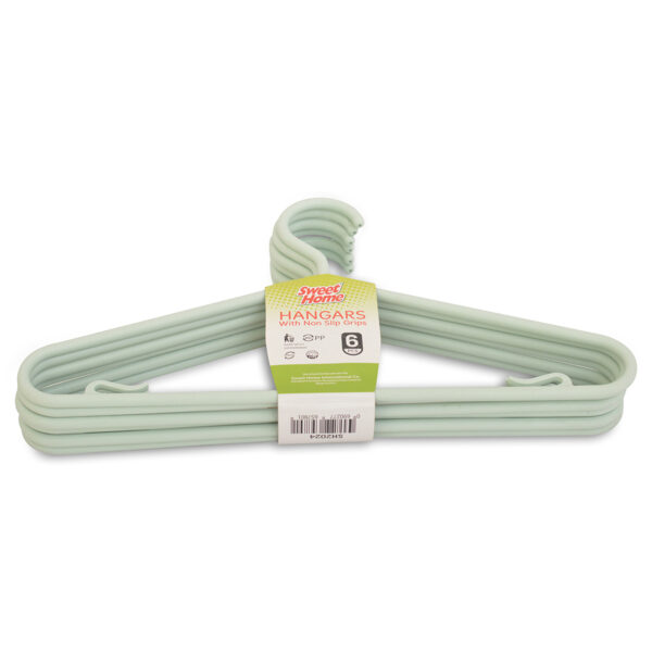PLASTIC HANGER 6 PCS SET SH2024
