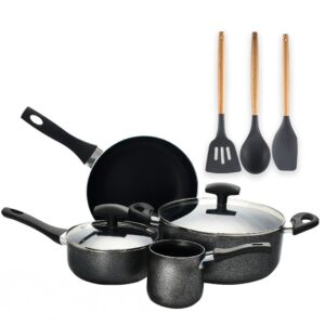 COOKING SET 9PCS NON STICK