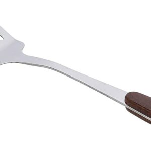 Sweet Home Highly Durable Stainless Steel Slotted Turner with Wooden Design Handle & Dishwasher Safe BH3118