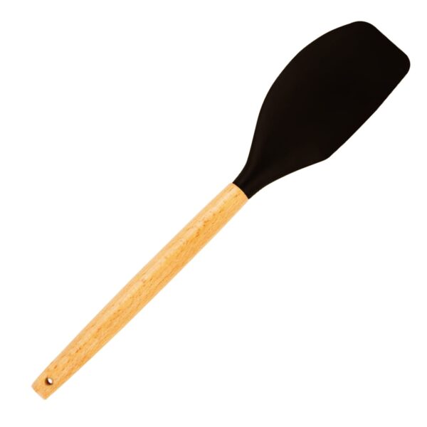 Tovolo with Wooden Handle Non-Stick Cooking Tovolo With Hard Wood Handle, Silicone Kitchen Tovolo BPA Free BH362