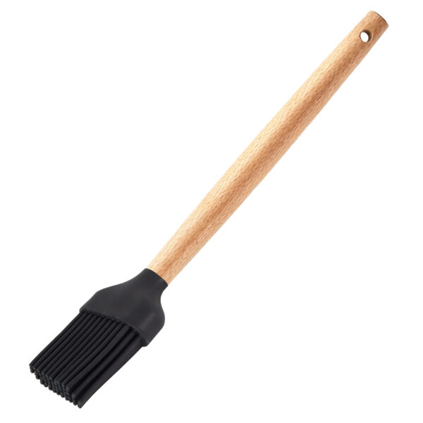 Bright Home BBQ Grill Brush for Baking With Wooden Handle, Silicone Sauce Oil Brush Silicone BBQ Brush For Cooking Cake Butter Pastry Perfect Barbeque Tool. BH366