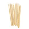 Hot Grill Bamboo Skewers Sticks (25Pcs) Natural Wooden Food Grade Sticks Barbeque, Grilling, Appetisers, Food Picks, Cocktail.HG6198