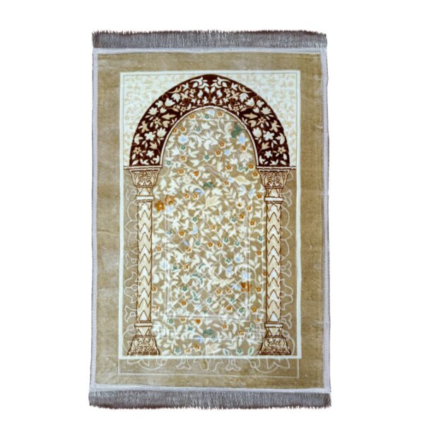 Royal King Musallah Prayer Rug (120 x 80cm) Large Thin Lightweight Muslim Prayer Mat Portable Prayer Mat For Men & Woman.RKP1002
