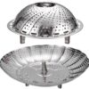 Stainless Steel Steamer Basket for Vegetable/Insert for Pots, Pans, Crock Pots & More.SH1195