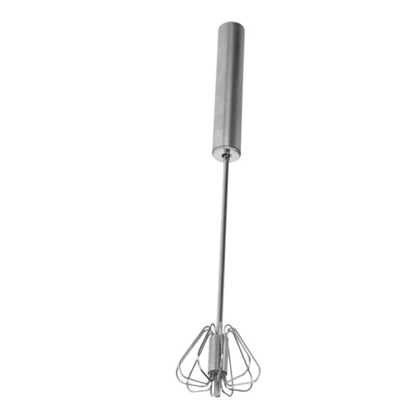 Sweet Home Hand Push Rotary Whisk Blender Stainless Steel Whisk Versatile Milk Frother Durable & Dishwasher Safe Egg Whisk Perfect for Blending, Whisking, Beating & Stirring.SH281